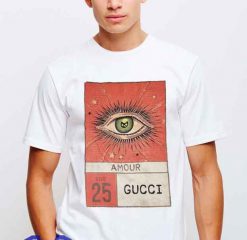 Cheap Vintage Gucci Amour Logo Tees
