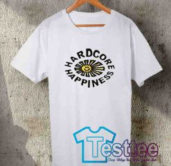 Cheap Vintage Tees Hardcore Happiness