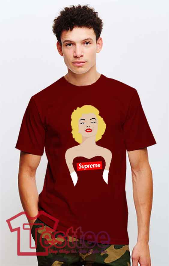 supreme marilyn monroe shirt