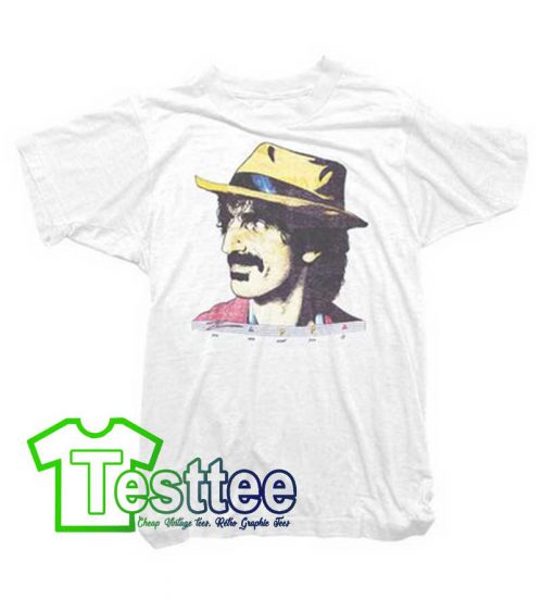 Cheap Vintage Frank Zappa Hat Tees