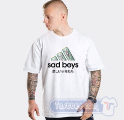 Sad Boys Adidas Parody Tee