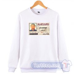 Lil Pump Harvard College Card Sweatshirt
