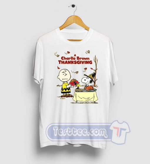 A Charlie Brown Thanksgiving Snoopy Tees