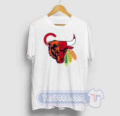 Chicago Sports Team Mashup Graphic Tees