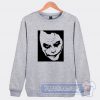 Cheap Graphic Joker Face Sweatshirt