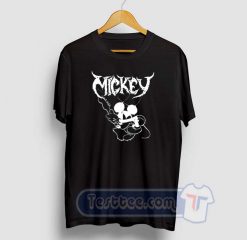 Mickey Mouse Band Rock Metal Tees