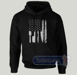 American Chef Logo Graphic Hoodie