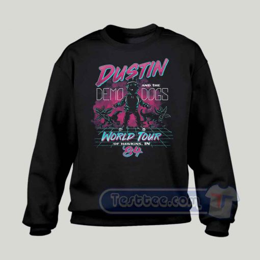 Dustin And Demo Dogs Concert Graphic Sweatshirt