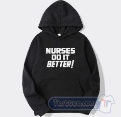 Nurses Do It Better Robert Plant Graphic Hoodie