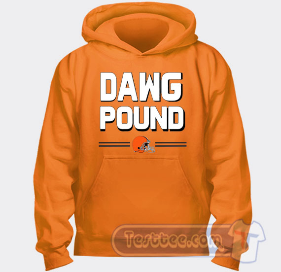 Nike dawg pound hoodie orange sale