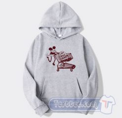 Mickey Can't Wait To Die Graphic Hoodie
