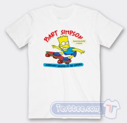 Vintage 1990 Bart Simpson Graphic Tees