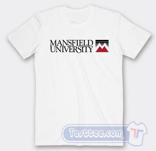 Mansfield University Logo Tees