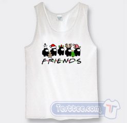Friends Tv Show in Among Us Christmas Tank Top