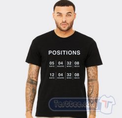 Ariana Grande is Counting Down to Her Positions Tees