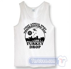 Thanks Giving Day WKRP Turkey Drop Tank Top
