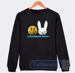 J Balwin and Bad Bunny Emoji Sweatshirt