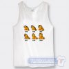 Cheap Vintage The Evolution of Garfield Tank Top