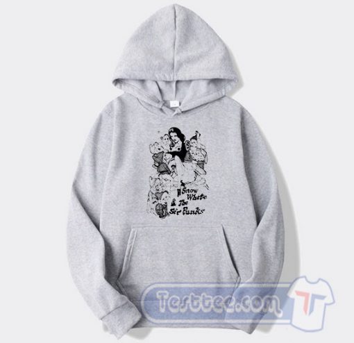 Cheap Vintage The Sir Punk And Snow White Hoodie