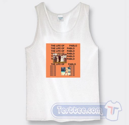 Cheap Kanye West The Life Of Pablo Tank Top