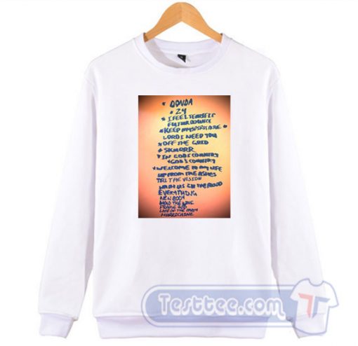 Cheap Kanye West Next Album Donda Concert Sweatshirt