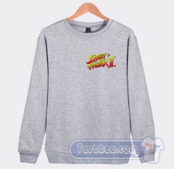 Cheap Street Fighter II Logo Sweatshirt