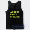 Cheap Arrest Fauci And Gates Tank Top