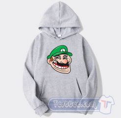 Cheap Luigi Evil Face Hoodie