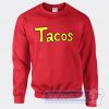 Cheap Krillin Tacos Sweatshirt