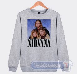 Cheap Hanson Nirvana Parody Sweatshirt