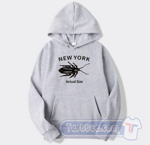 Cheap New York Actual Size Hoodie