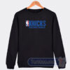 Cheap Knicks Basketball Logo Sweatshirt