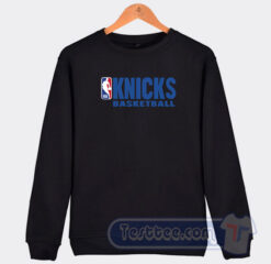 Cheap Knicks Basketball Logo Sweatshirt