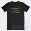Cheap My Blackness Is Not Your 911 Emergency Tees