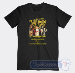 Cheap Neil Young 76th Anniversary 1945 2021 Tees