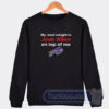 Cheap Buffalo Bills My Ideal Weight Is Josh Allen On Top Sweatshirt