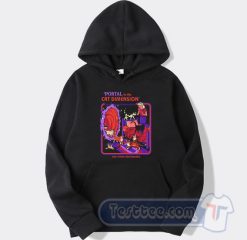 Cheap Portal To The Cat Dimension Hoodie