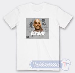 Cheap Tupac Shakur 2Pac Live Tees