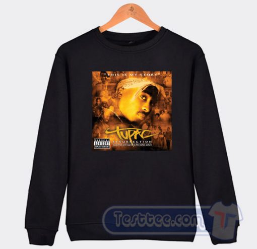 Cheap Tupac Shakur Resurrection Sweatshirt