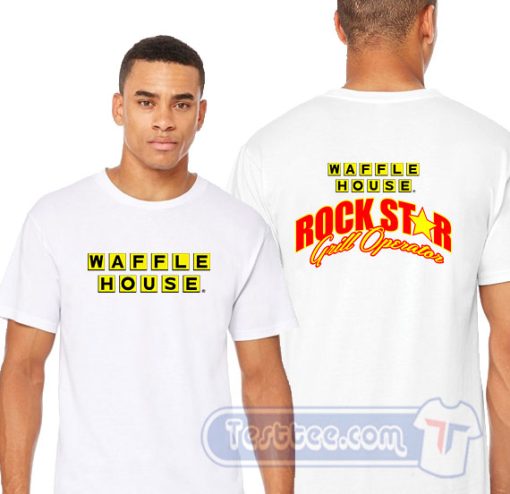 Cheap Waffle House Rockstar Tees