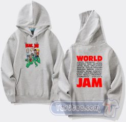 Cheap Pearl Jam World Jam 1991 1992 Ten Tour Hoodie