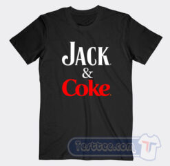 Cheap Jack Daniel and Coca Cola Tees