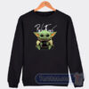 Cheap Pink Floyd Baby Yoda Sweatshirt
