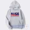 Cheap Alice Cooper for President Logo Hoodie