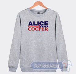 Cheap Alice Cooper for President Logo Sweatshirt