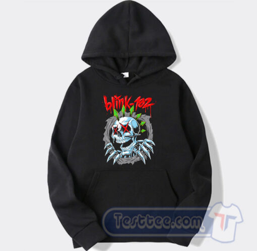 Cheap Blink 182 Skull Hoodie