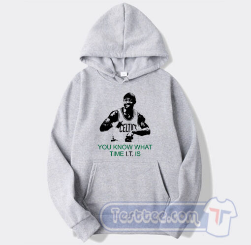 Cheap Isaiah Thomas You Know What Time It Is Hoodie
