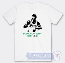 Cheap Isaiah Thomas You Know What Time It Is Tees