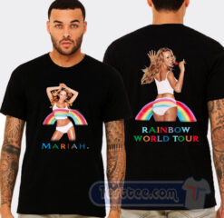 Cheap Mariah Carey Rainbow World Tour Tees