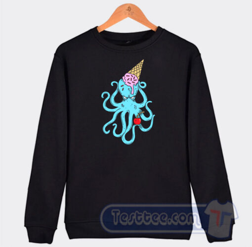 Cheap Mark Hoppus HMNIM Ice Cream Octopus Sweatshirt